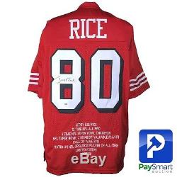 black and red jerry rice jersey