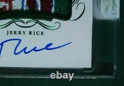 1/1 2019 Flawless 49ers Jerry Rice Autograph Used/Worn SHIELD Patch Auto /2