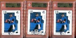 1- 2014 Sp Authentic Jimmy Garoppolo Rc Rookie 999 Made Bgs 9.5 All 9.5 Subs