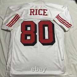 100% AUTHENTIC MITCHELL & NESS 1994 SAN FRANCISCO 49ers JERRY RICE JERSEY 52 XXL