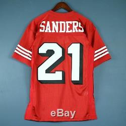 100% Authentic Deion Sanders Mitchell Ness 1994 49ers NFL Jersey Size 40 M Mens