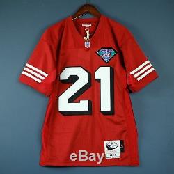100% Authentic Deion Sanders Mitchell Ness 1994 49ers NFL Jersey Size Mens 36 S