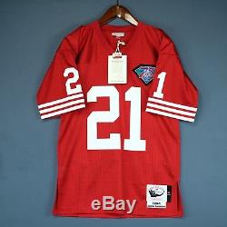 100% Authentic Deion Sanders Mitchell & Ness 49ers NFL Jersey Size Mens 40 M