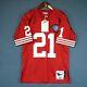 100% Authentic Deion Sanders Mitchell & Ness 49ers NFL Jersey Size Mens 48 XL