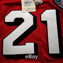 100% Authentic Deion Sanders Mitchell & Ness 94 49ers NFL Jersey Size 52 2XL
