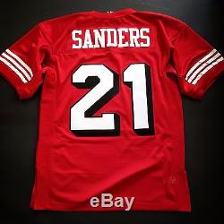 100% Authentic Deion Sanders Mitchell & Ness 94 49ers NFL Jersey Size 52 2XL