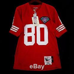 100% Authentic Jerry Rice Mitchell & Ness 49ers NFL Jersey Size 44 L