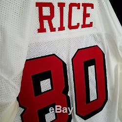 100% Authentic Jerry Rice Mitchell & Ness 49ers NFL Jersey Size 52 2XL