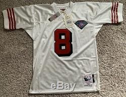 100% Authentic Mitchell & Ness Steve Young Jersey size 44 SF 49ers NWT