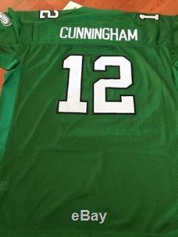 100% Authentic Randell Cunningham Mitchell & Ness Eagles NFL Jersey Mens Size 64