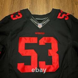 100% Authentic San Francisco 49ers NaVorro Bowman Nike Elite Jersey Size 52 2XL
