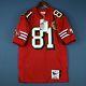 100% Authentic Terrell Owens 49ers Mitchell & Ness NFL Jersey Size 48 XL