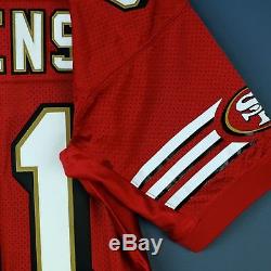 100% Authentic Terrell Owens 49ers Mitchell & Ness NFL Jersey Size 48 XL Mens