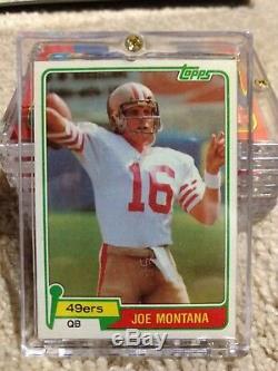 1981 Topps #216 Joe Montana SF 49ers ROOKIE RC CENTERED ORIGINAL