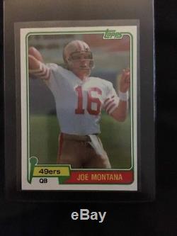 1981 Topps #216 Joe Montana San Francisco 49ers RC Rookie HOF Possible PSA10
