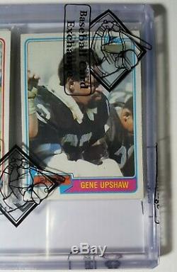 1981 Topps Football Rack Pack Upshaw Bbce Authenticated Possible Montana Rookie