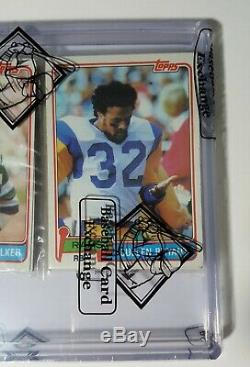 1981 Topps Football Rack Pack Walker Bbce Authenticated Possible Montana Rookie