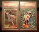 1981 Topps Joe Montana & 1986 Jerry Rice Psa 9 Rookie Lot Both Centered Must See