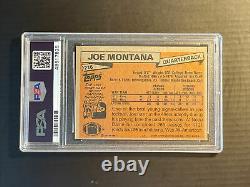 1981 Topps Joe Montana #216 PSA 5 Rookie RC 49ers 3x Super Bowl MVP Notre Dame
