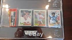 1981 Topps Rack with Joe Montana & Dwight Clark RC Showing ON TOP! The CATCH PACK