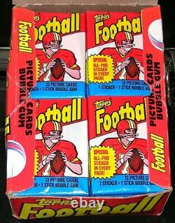 1983 Topps Football Wax Box (36) Unsearched Packs