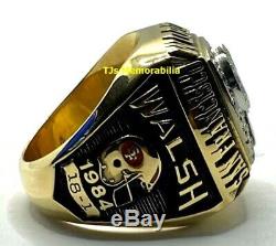 1984 San Francisco 49ers Super Bowl XIX Champions Championship Ring Jostens 10k
