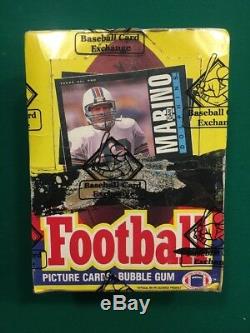 1985 Topps Football Box BBCE Sealed & Authenticated, PSA 10's, 36 Packs