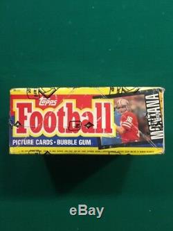 1985 Topps Football Box BBCE Sealed & Authenticated, PSA 10's, 36 Packs