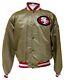 1985 Vintage San Francisco 49ers Starter Bomber Satin Jacket Sz XL HOLY GRAIL