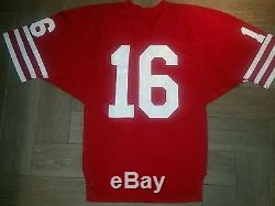 1986-88 Joe Montana San Francisco 49ers authentic Russell Athletic jersey 44-L