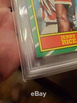 1986 Topps #161 Jerry Rice 49ers Rookie Psa 9 Mint! Hot Card