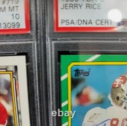 1986 Topps Jerry Rice PSA 9 Auto 10, pop 10, none higher