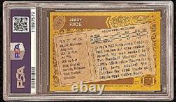 1986 Topps Jerry Rice Rookie Card (#161) - Psa 9 Mint Hof San Francisco 49ers