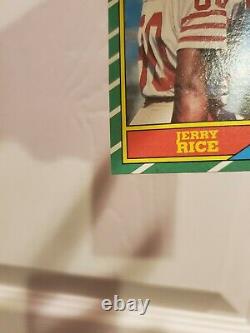 1986 Topps Jerry Rice Rookie Card #161 RC HOF GOAT