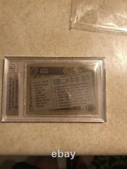 1986 topps jerry rice rookie card! Bgs 9.5 Gem Mint! Very Rare
