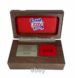 1989 San Francisco 49ers Super Bowl XXIV Championship Ring Presentation Box