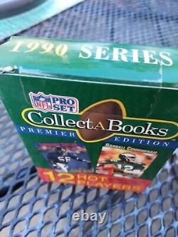1990 NFL Pro Set Collect a Books Premier Edition Series 1 2 & 3? NIB Org Seal