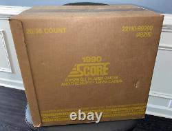 1990 Score Mlb Baseball Factory Sealed Wax Case 20 Boxes Bo Jackson Thomas Rc