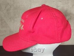 1990's Vintage SAN FRANCISCO 49ers WOOL Red Sports Specialties Snapback Hat Cap