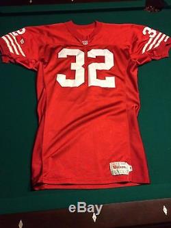 1993 Ricky Watters San Francisco 49ers Game Worn Jersey Photomatched / TeamLOA