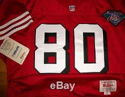 1994 49ers Jerry Rice Authentic Jersey 50 Wilson USA Pro Line 75th Vtg RARE NWT