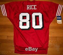 1994 49ers Jerry Rice Authentic Jersey 50 Wilson USA Pro Line 75th Vtg RARE NWT