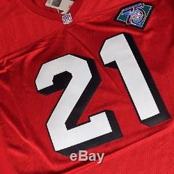 1994 Deion Sanders San Francisco 49ers Mitchell & Ness Red Authentic Jersey Mens