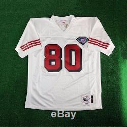 1994 Jerry Rice San Francisco 49ers Mitchell & Ness White Authentic Jersey Men's