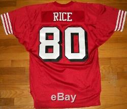 1994 San Francisco 49ers Jerry Rice Authentic Jersey Sz 46 Pro Line Wilson TBTC