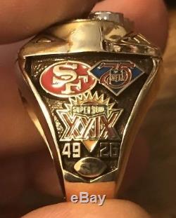 1994 San Francisco 49ers Steve young super bowl champions championship ring