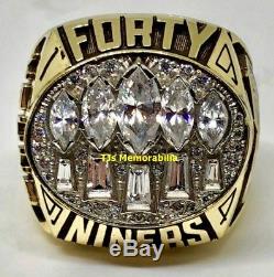 1994 San Francisco 49ers Super Bowl XXIX Champion Championship Ring Balfour