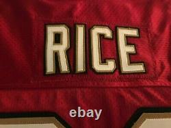 1996 Jerry Rice San Francisco 49ers Reebok Pro Cut Team Issued Home Jersey 48 -4