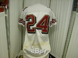 1996 San Francisco 49ers Official Game Worn/Used Jersey Worn by #24 Size- 44