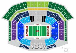 2 DIVISIONAL PLAYOFF Tickets San Francisco 49ERS 1/11/20 LOWER BOWL SEC 102